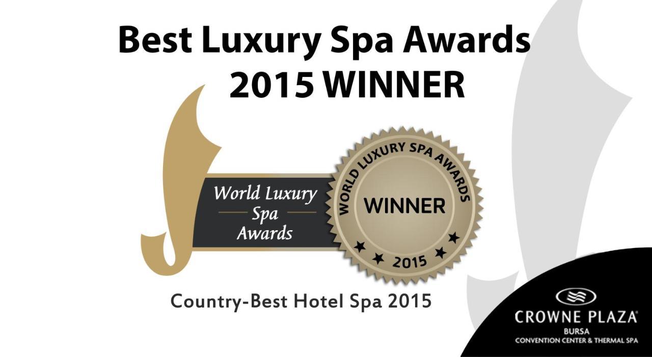 Crowne Plaza Bursa Convention Center & Thermal Spa By Ihg Exterior photo World Luxury Spa Awards 2015